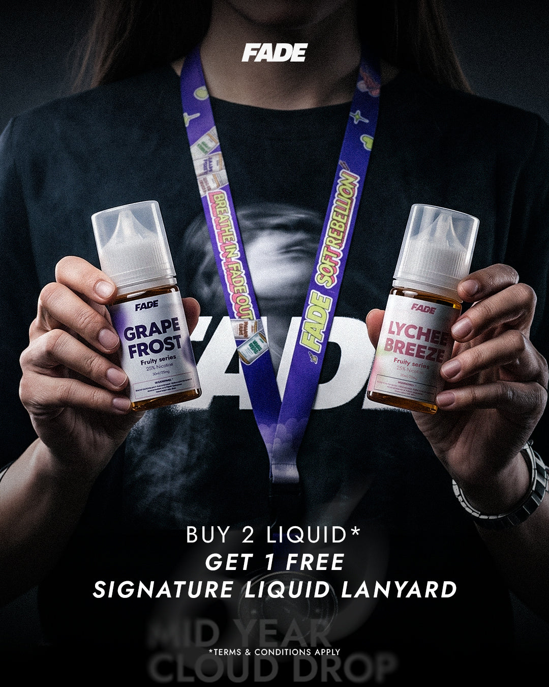 [6.6 Sale] Buy 2 Liquids Get Free Signature Liquid lanyard